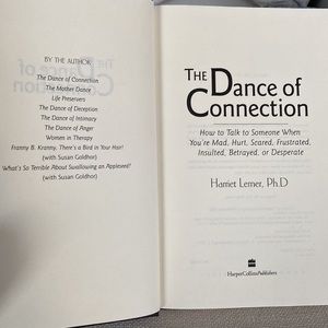 The Dance of Connection Book By Harriet Lerner